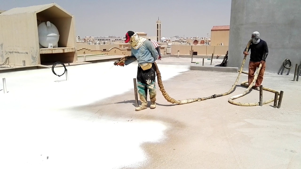 عزل مائي وحراري للاسطح